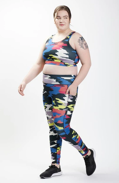 Shop Tomboyx Full Spectrum Sports Bra In Disruptor