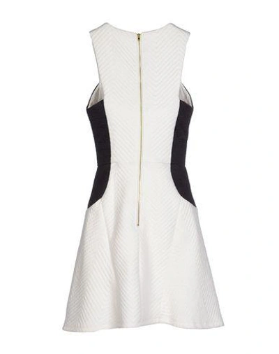 Shop Line & Dot Short Dress In White