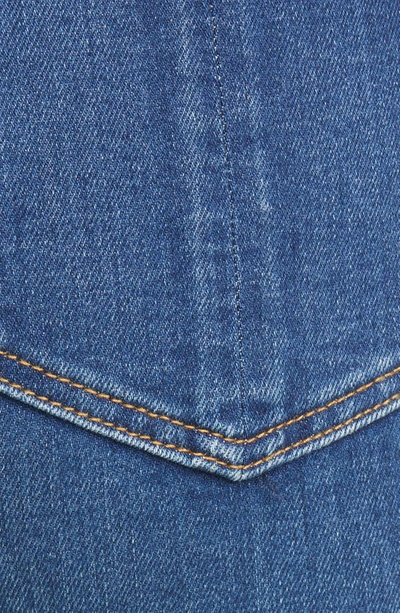 Rag & Bone Nina High Waist Raw Hem Ankle Skinny Jeans In Jasper