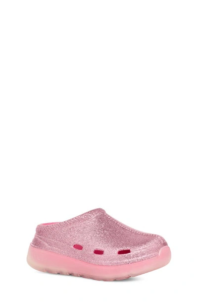 Shop Ugg Kids' Tasman Sport Glitter Slip-on In Pink