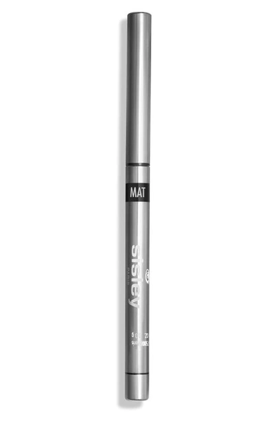 Shop Sisley Paris Phyto-khol Star Matte Eyeliner Pencil In 1 Matte Onyx