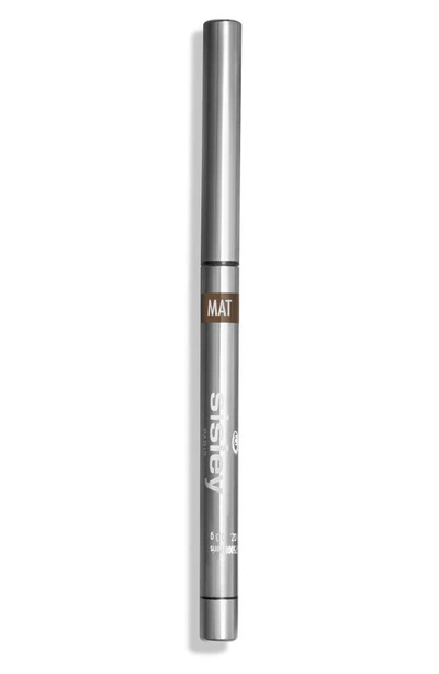 Shop Sisley Paris Phyto-khol Star Matte Eyeliner Pencil In 6 Matte Chestnut