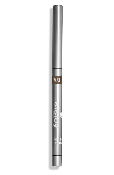 Sisley Paris Sisley-paris Phyto-khol Star Waterproof Matte In 6 Matte Chestnut