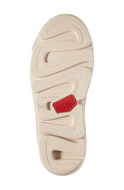 On Foot Perforated Sneaker In Jeans Blue