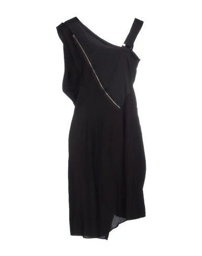 Shop Alessandra Marchi Short Dress In Black