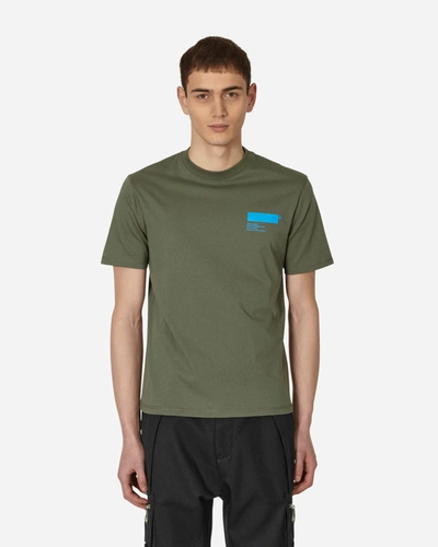 Shop Affxwrks Standardised T-shirt In Green