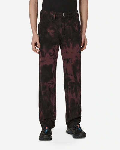 Shop Affxwrks Crease-dye Duty Pants In Black