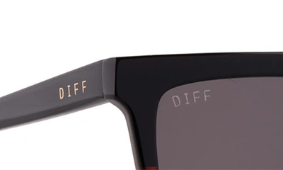 Shop Diff Stevie 55mm Flat Top Sunglasses In Grey