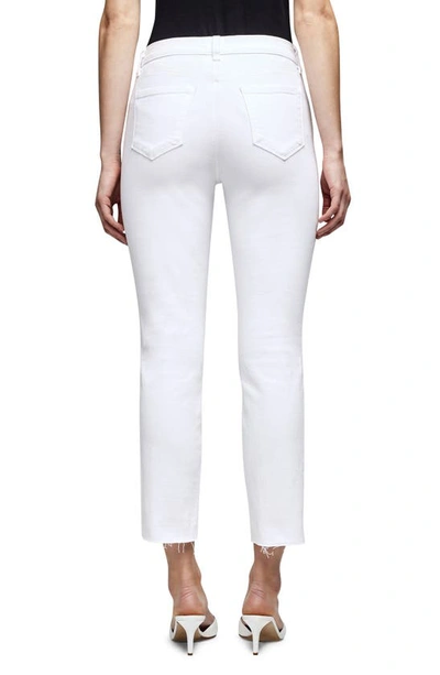 L'agence Sada Ankle Slim Jeans In Blanc