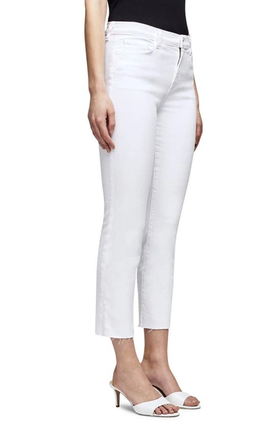 L'agence Sada Ankle Slim Jeans In Blanc
