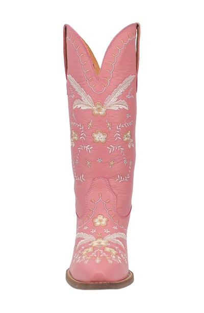Shop Dingo Full Bloom Western Boot In Pink