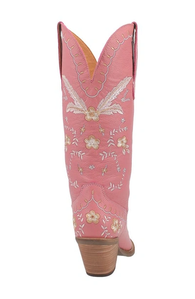 Shop Dingo Full Bloom Western Boot In Pink