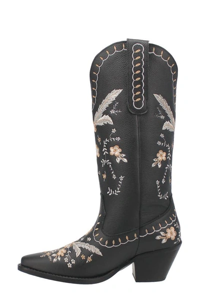 Dingo Full Bloom Western Boot In Black