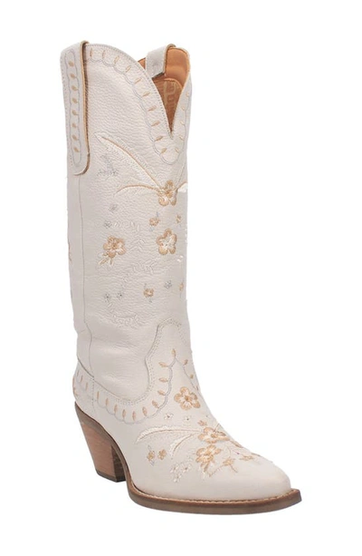 Shop Dingo Full Bloom Western Boot In White