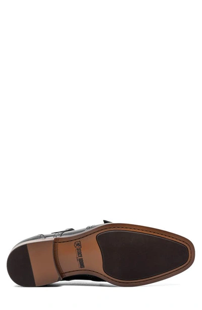Stacy Adams Men's Karson Wingtip Double-monk Strap Dress Shoe In Black