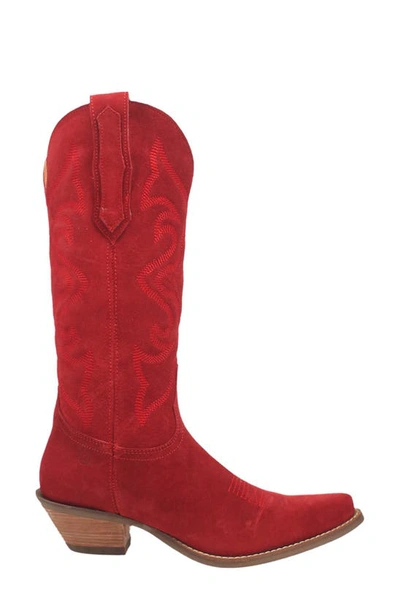 Dingo Out West Cowboy Boot In Red