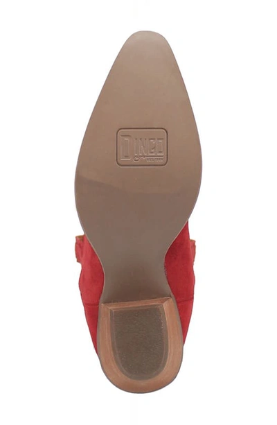 Dingo Out West Cowboy Boot In Red