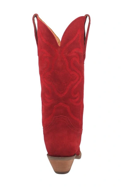 Dingo Out West Cowboy Boot In Red
