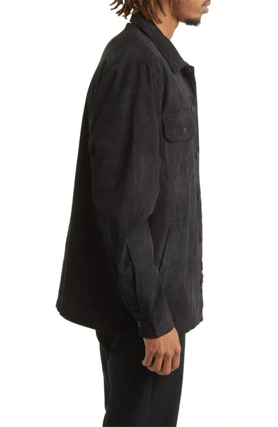 Shop Carhartt Dixon Chromo Corduroy Jacket In Black Chromo