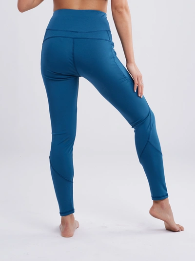 Shop Jupiter Gear High-waisted Classic Gym Leggings With Side Pockets In Multi