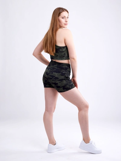 Shop Jupiter Gear High-waisted Athletic Shorts With Side Pockets In Green