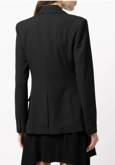 Shop A.l.c Edie Single-breasted Jacket Blazer In Black