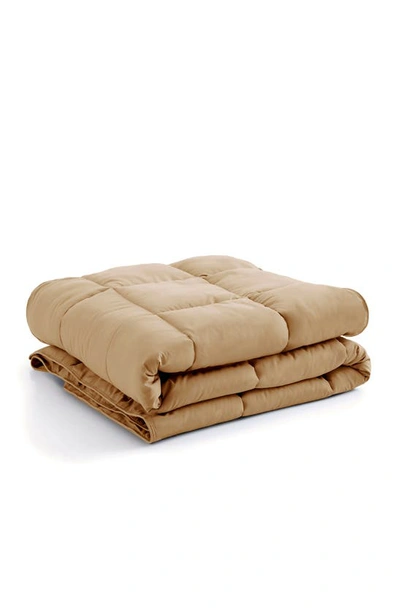 Shop Southshore Fine Linens Vilano Down Alternative Comforter In Taupe