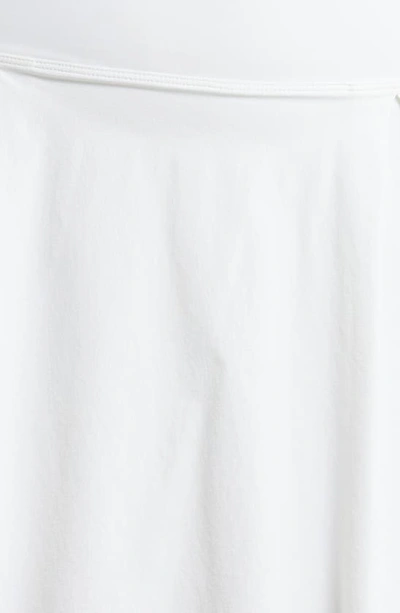 Shop Nike Club Dri-fit Skirt In White/ Black