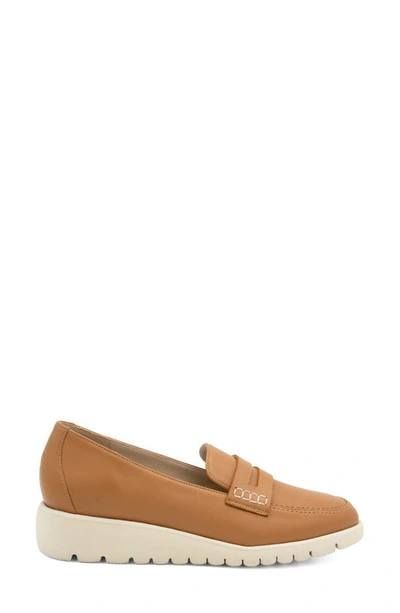 Amalfi By Rangoni Embrezza Wedge Loafer In Mou Piuma