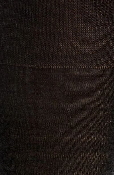 Canali Solid Wool Blend Socks In Charcoal