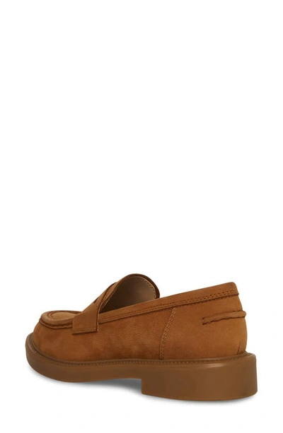 Shop Blondo Halo Waterproof Loafer In Tan Nubuck