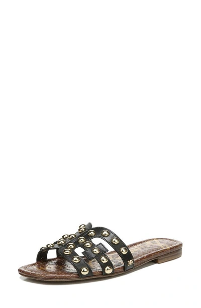 Sam Edelman Bay Cutout Slide Sandal In Black