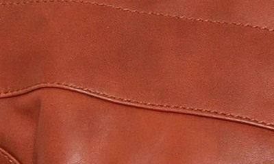 Pino By Pinoporte Quilted Leather Jacket In Tobacco