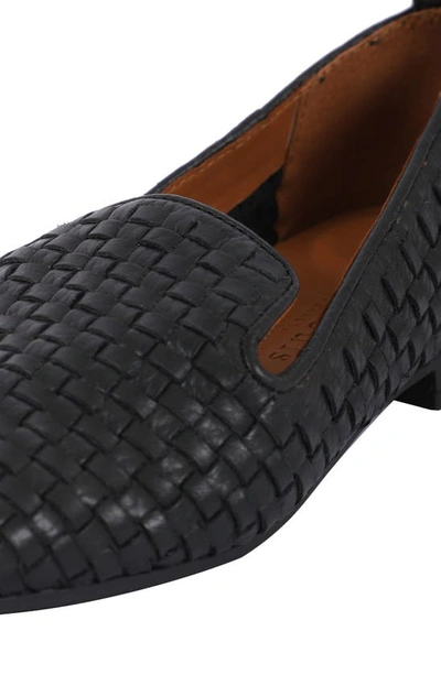 Gentle Souls By Kenneth Cole Morgan Smoking Slipper In Black