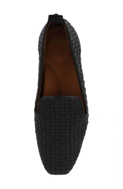 Shop Gentle Souls By Kenneth Cole Morgan Smoking Slipper In Black