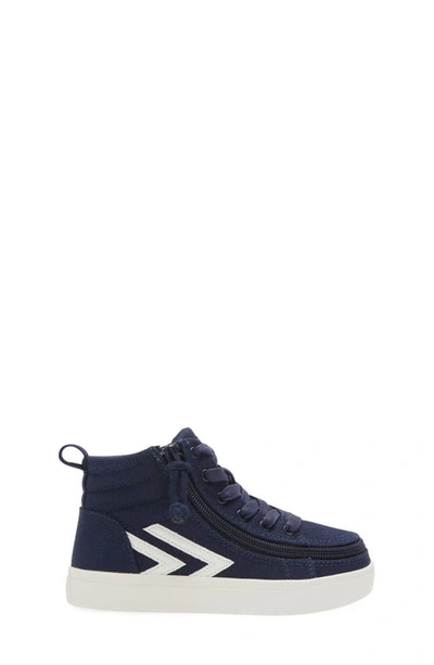 Billy Footwear Kids' Billy Cs High Top Sneaker In Navy