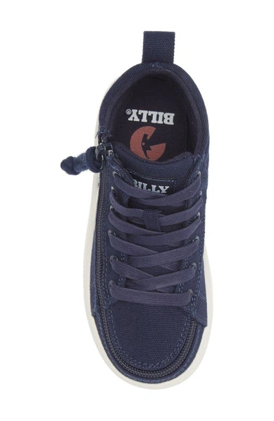 Billy Footwear Kids' Billy Cs High Top Sneaker In Navy