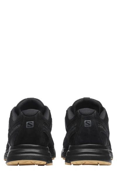 Shop Salomon Gender Inclusive X-mission 4 Sneaker In Black/ Ebony/ Gum3