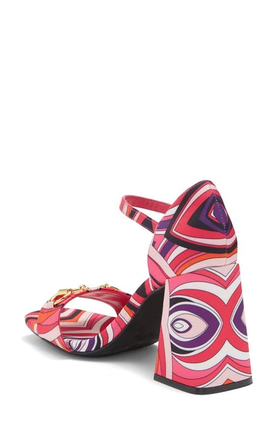Jeffrey Campbell Pop Star Sandal In Pink Multi