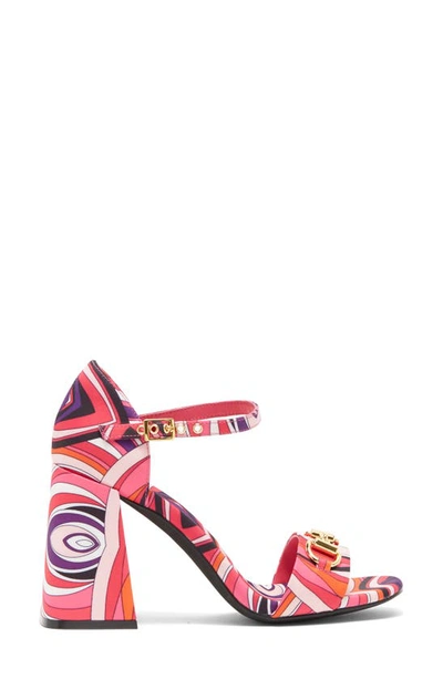 Jeffrey Campbell Pop Star Sandal In Pink Multi