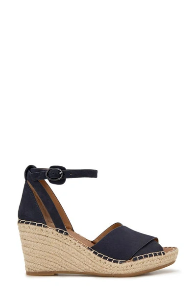 Shop Gentle Souls Signature Charli X Wedge Sandal In Navy