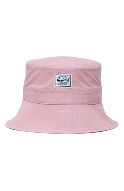 Shop Herschel Supply Co Beach Bucket Hat In Ash Rose
