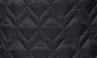Shop Andrew Marc Rialto Double Diamond Quilted Parka In Black