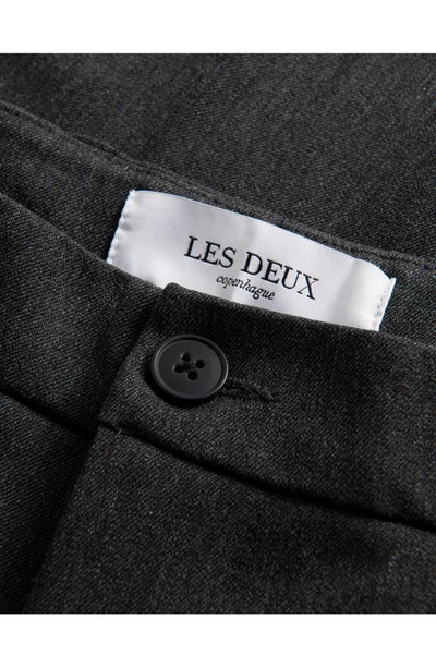 Shop Les Deux Como Regular Fit Pants In Anthrazit