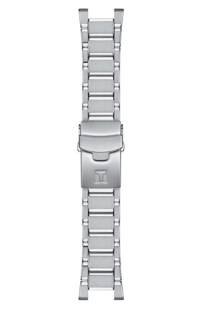 Shop Tissot T-race Chronograph Bracelet Watch, 45mm In Grey