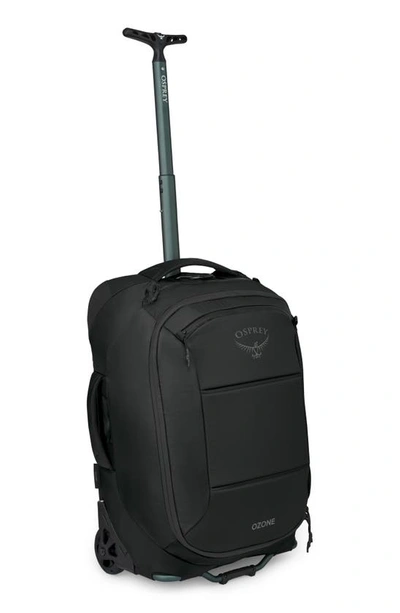Shop Osprey Ozone 2-wheel 40-liter Carry-on Suitcase In Black