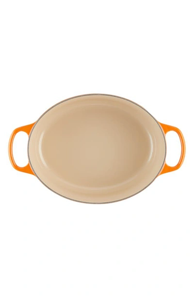 Le Creuset Signature 5-quart Round Enameled Cast Iron Dutch Oven In Flame