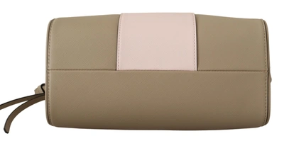 Shop Karl Lagerfeld Sage Green Polyurethane Shoulder And Women's Handbag