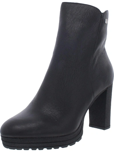 Shop Dkny Tessi Womens Padded Insole Ankle Booties In Black