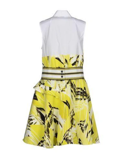 Shop Kenzo Short Dresses In Yellow